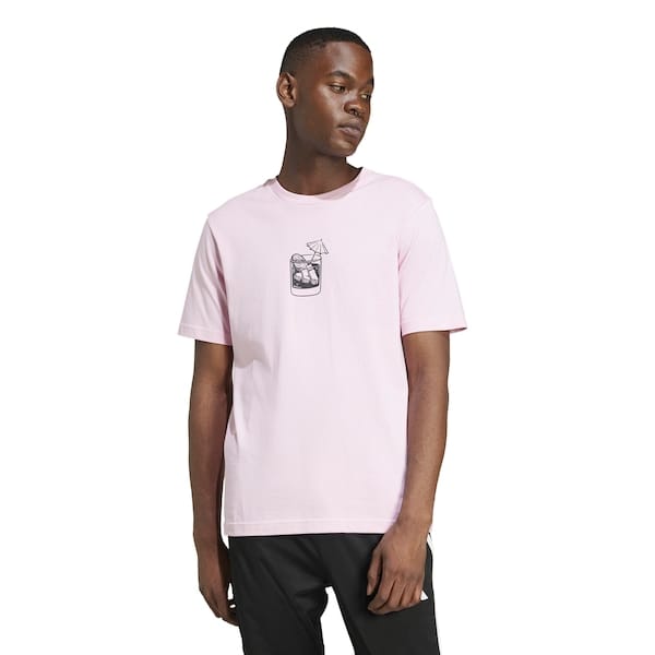 Camiseta Masculina adidas Manga Curta Gráfica Drink