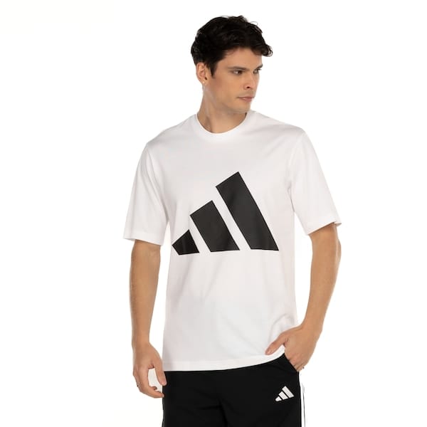Camiseta Masculina adidas Manga Curta Big Logo