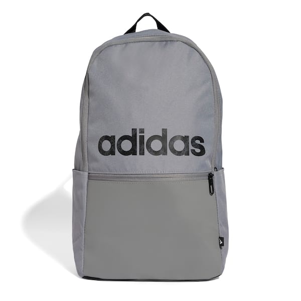 Vista principal Mochila adidas Clássica Logo Linear - 22,75 Litros Adidas CINZA CLARO