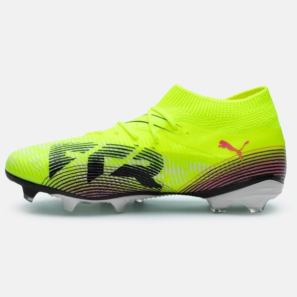 Vista 2 Chuteira de Campo Puma Future 8 Match Adulto Puma AMARELO