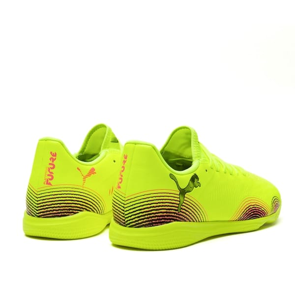 Vista 2 Chuteira Futsal Puma Future 8 Play Adulto Puma AMARELO