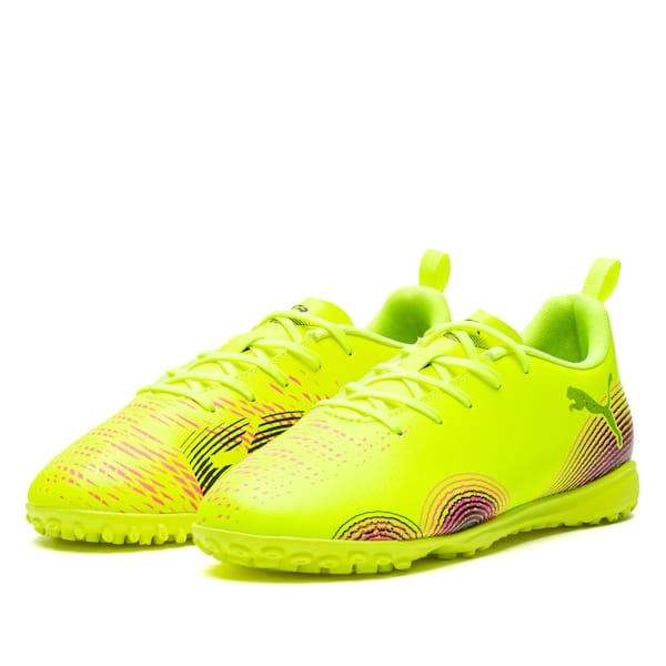 Vista 2 Chuteira Society Puma Future Play 8 TT Júnior Puma AMARELO