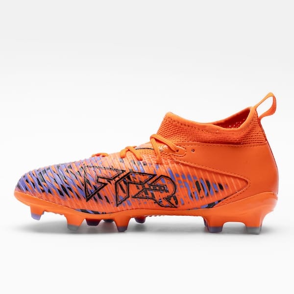 Vista 2 Chuteira de Campo Júnior Puma Future 8 Match Creativity Puma LARANJA