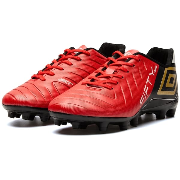 Vista 2 Chuteira de Campo Adulto Umbro Fifty VI League Umbro VERMELHO/PRETO