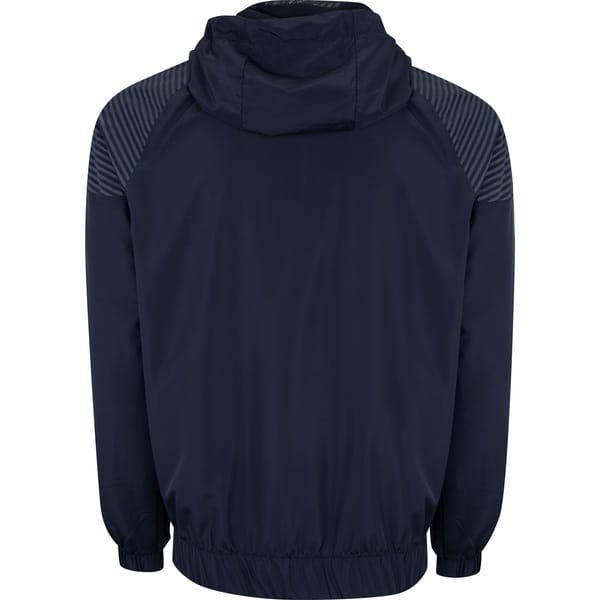 Vista 2 Jaqueta Masculina Mizuno com Capuz Soul Fit II Mizuno AZUL ESC/AZUL