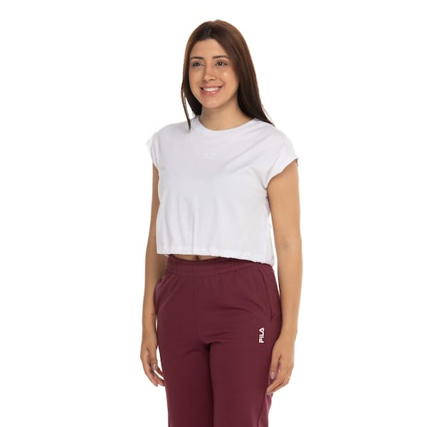 Camiseta Feminina Fila Manga Curta Basic Core