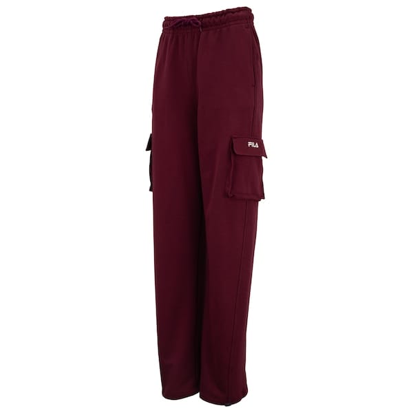 Vista principal Calça Cargo Fila Feminina Comfort Letter Fila VINHO