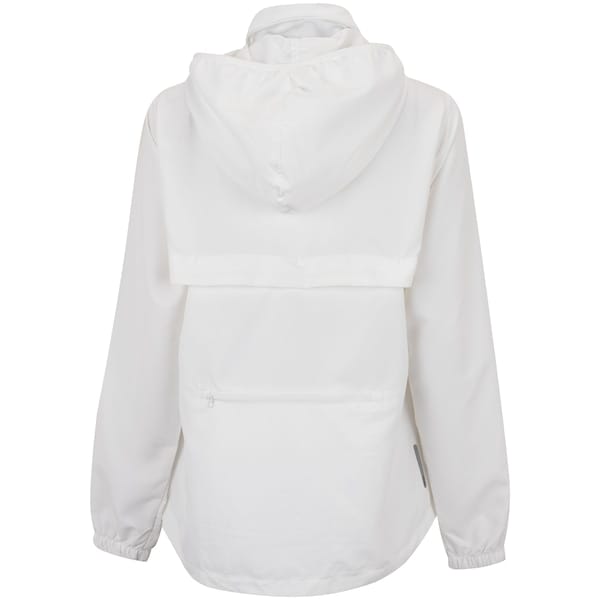 Vista 2 Jaqueta Corta-Vento Feminina Mizuno com Capuz Focus 2 Mizuno BRANCO