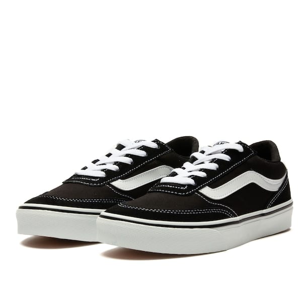 Vista 2 Tênis Vans Brooklyn Ls Feminino Vans PRETO/BRANCO