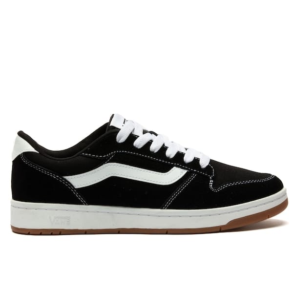 Vista principal Tênis Vans Ryland Masculino Vans PRETO/BRANCO