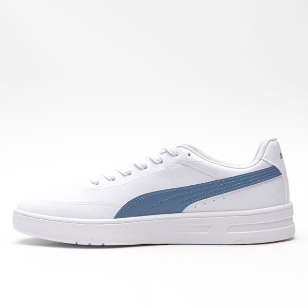 Vista 2 Tênis Puma Classic Clean BDP Masculino Puma BRANCO/AZUL
