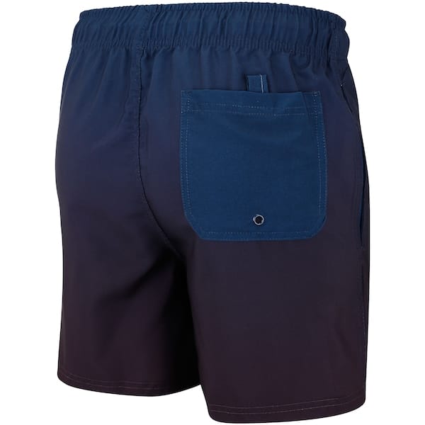 Vista 2 Bermuda Oxer Swim Estampado Curto Masculina Oxer AZUL ESC/ROXO