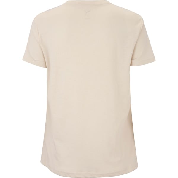 Vista 2 Camiseta Feminina Puma Manga Curta Essentials NO 1 Logo Tee S Puma OFF WHITE
