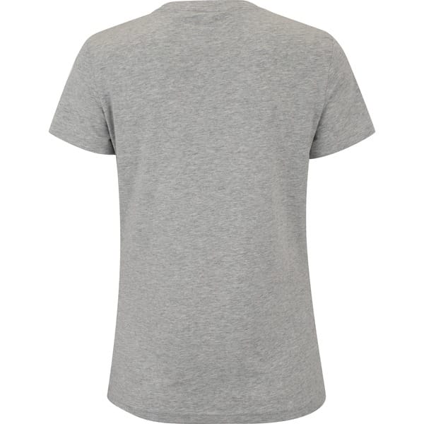 Vista 2 Camiseta Feminina Puma Manga Curta Essentials Small NO 1 Logo Tee Puma CINZA