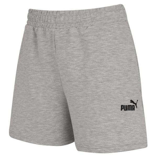 Vista principal Short Feminino Puma Ess Small Logo 4 Lightweight Puma CINZA