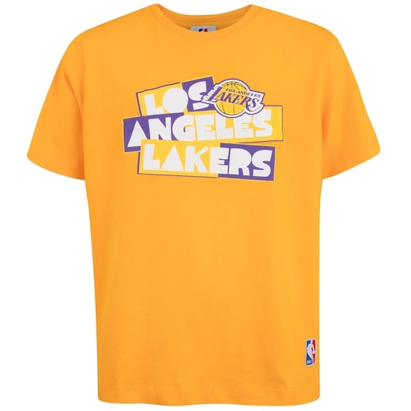 Camiseta do Los Angeles Lakers NBA Tape N1114 Juvenil