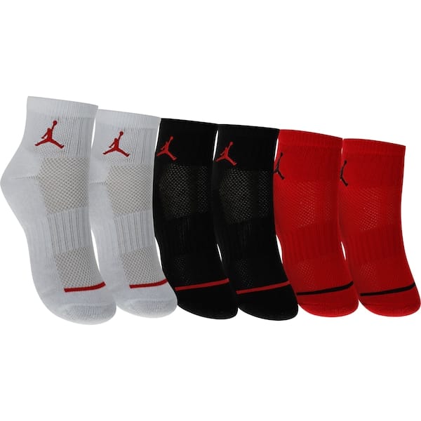 Kit de Meias Nike Jordan Jumpman Infantil 3 Pares