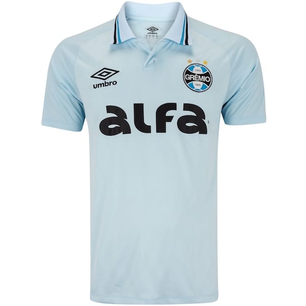 Vista principal Camisa do Grêmio II 25 Torcedor Umbro Masculina Umbro AZUL/AZUL CLARO
