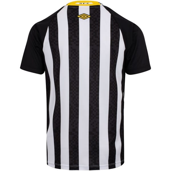 Vista 2 Camisa do Santos II 25 Torcedor Umbro Juvenil Umbro PRETO/BRANCO