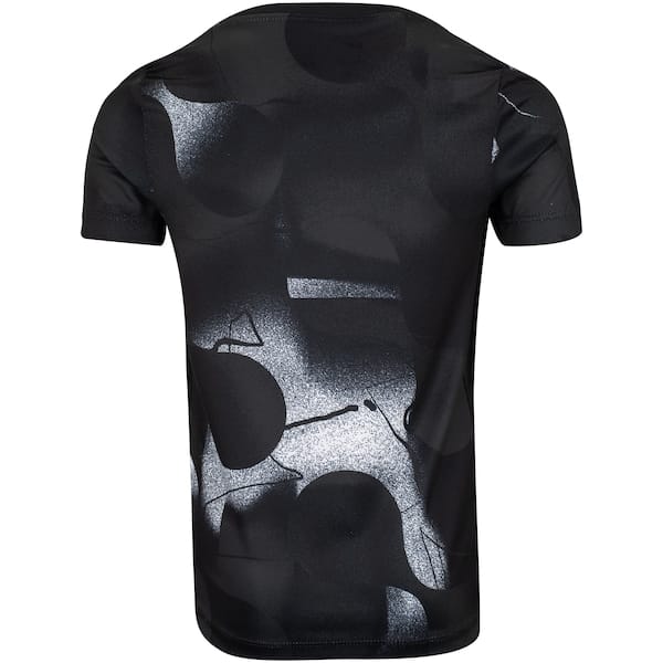 Vista 2 Camisa do Corinthians 25 Nike Infantil Pré Jogo Nike PRETO/BRANCO