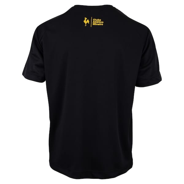 Vista 2 Camiseta do Atlético-MG Braziline Principia Juvenil braziline PRETO