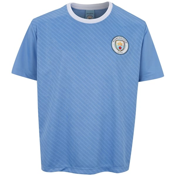Vista principal Camiseta do Manchester City Braziline Citizens Juvenil braziline AZUL
