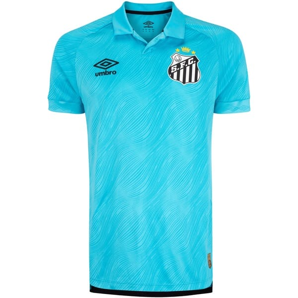 Vista 2 Camisa do Santos Especial Neymar Jr Número 10 2025 Jogador Umbro Masculina Umbro AZUL/PRETO