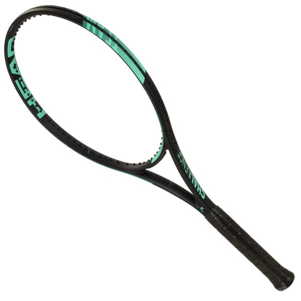 Vista 2 Raquete de Tênis Head IG Challenge Team Mint - Intermediário - Adulto Head PRETO/VERDE