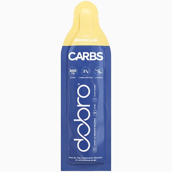 Pré-Treino Dobro Carbs Gel Maracujá 30g