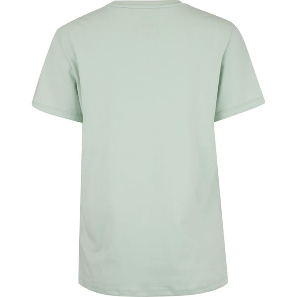 Vista 2 Camiseta ASICS Malha Spiral Feminina ASICS VERDE CLARO