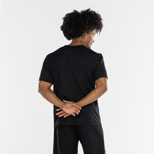 Vista 2 Camiseta Masculina Nike Manga Curta Dri-Fit UV Hyverse Nike AZUL ESCURO