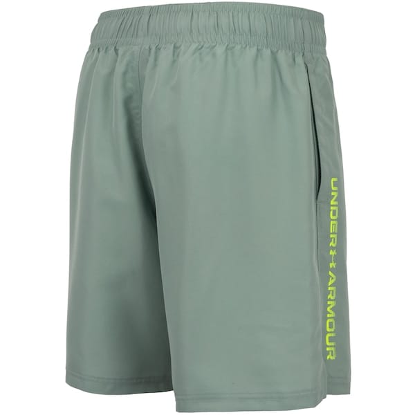 Vista 2 Bermuda Under Armour Tech Woven Wordmark Masculina Under Armour VERDE/AMARELO