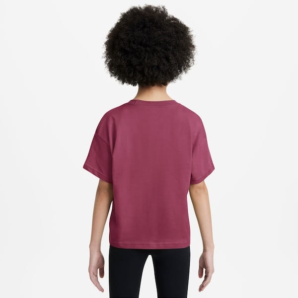 Vista 2 Camiseta Nike Sportswear Essentials Juvenil Nike VINHO