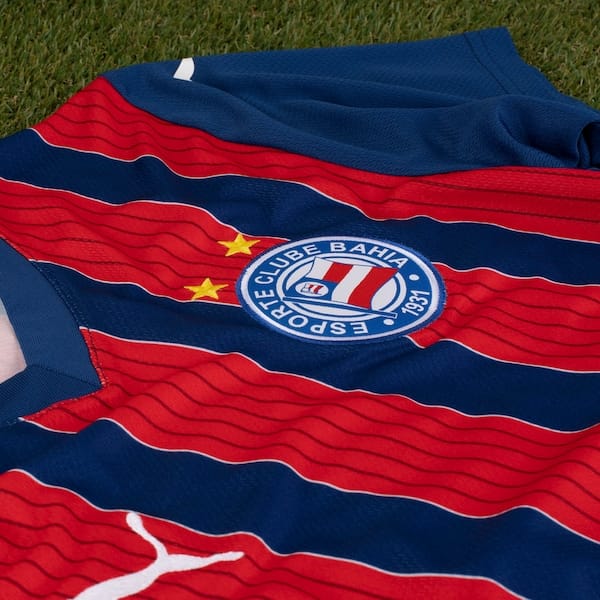 Vista 2 Camisa do Bahia II 25/26 Torcedor Puma Masculina Puma AZUL