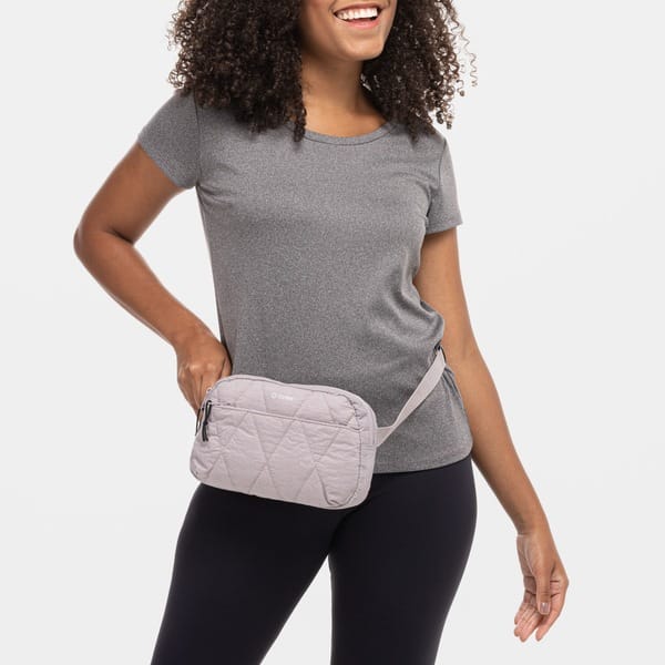 Vista 2 Pochete Oxer Puffer Oxer CINZA CLARO