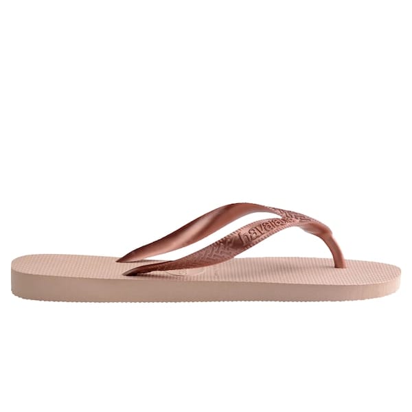 Vista 2 Chinelo Feminino Havaianas Top Tiras Havaianas ROSA CLARO