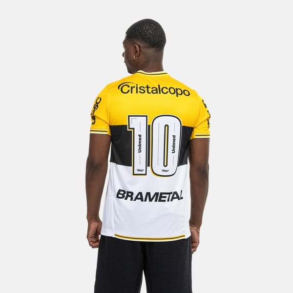 Vista 2 Camisa do Criciúma I 25/26 Torcedor Volt Masculina Volt SORTIDA