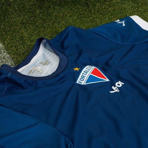 Vista 2 Camisa do Fortaleza 25/26 Treino Volt Masculina Volt AZUL ESCURO