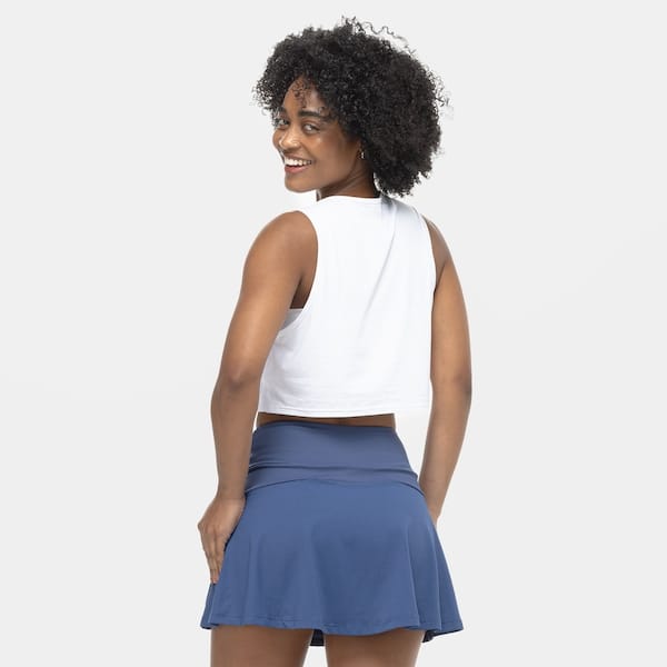 Vista 2 Camiseta Regata Vestem Simone Dry Feminina Vestem BRANCO
