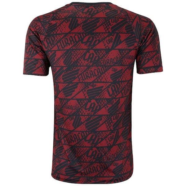 Vista 2 Camisa do Athletico-PR Pré Jogo 25/26 Umbro Masculina Umbro VINHO/PRETO