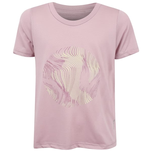 Vista 2 Conjunto Infantil Oxer Camiseta + Bermuda Oxer ROSA CLA/PRETO