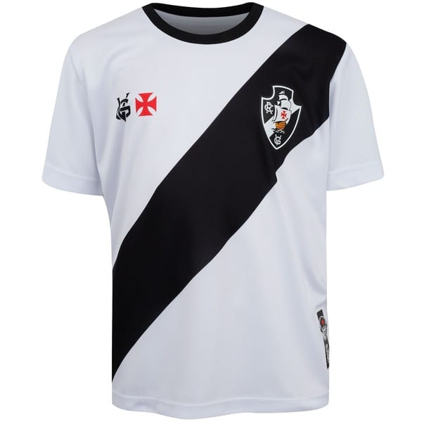 Vista 2 Kit de Uniforme do Vasco da Gama Infantil Dry Vasco BRANCO/PRETO