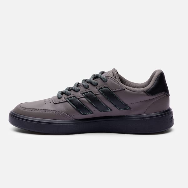Vista 2 Tênis adidas Courtblock Masculino Adidas CINZA ESCURO/PRETO