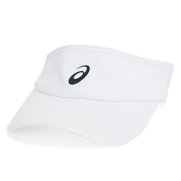 Vista principal Viseira Asics Tennis Adulto ASICS BRANCO/AZUL ESC