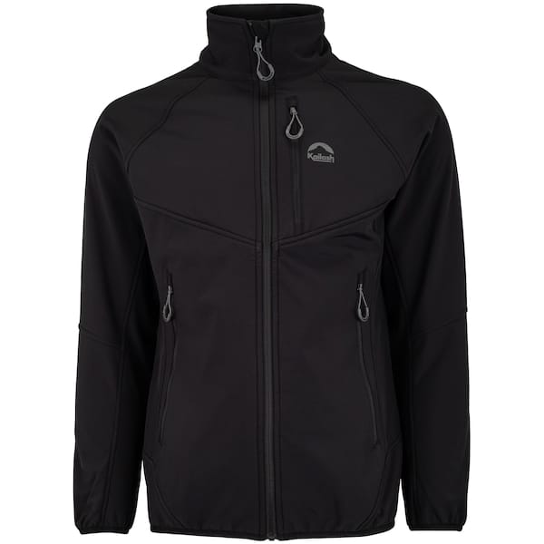 Vista principal Jaqueta Masculina Kailash Softshell Bariloche Kailash PRETO