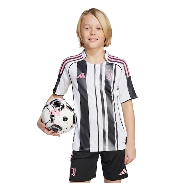 Camisa do Juventus I 25/26 Torcedor adidas Juvenil