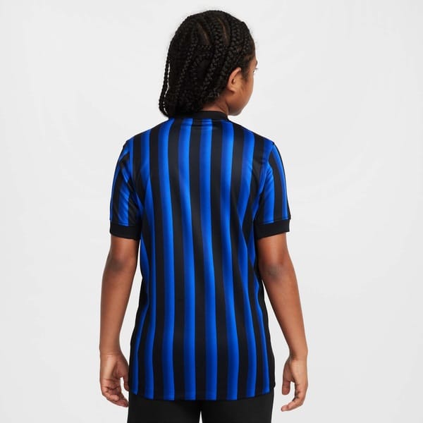Vista 2 Camisa do Inter de Milão I 25/26 Torcedor Pro Nike Juvenil Nike PRETO
