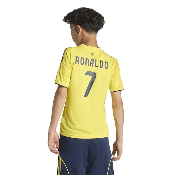 Vista 2 Camisa Al Nassr FC I 25/26 Torcedor adidas Infantil Adidas AMARELO