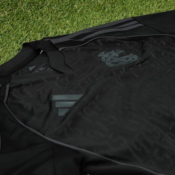 Vista 2 Camisa do Internacional III 25/26 Torcedor adidas Juvenil Adidas PRETO/CINZA ESC