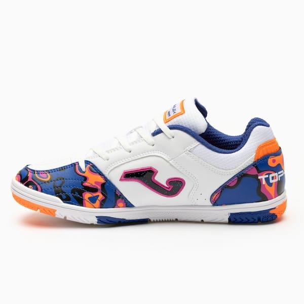 Vista 2 Chuteira Futsal Júnior Joma Top Flex Joma AZUL ESCURO